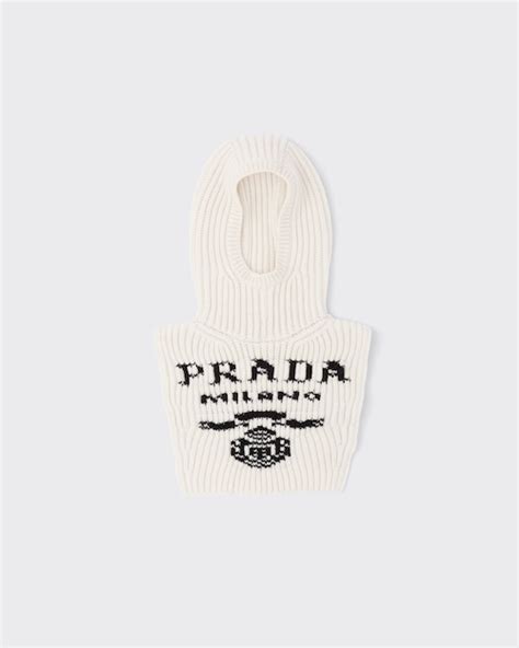 prada helm ski|White Cashmere ski helmet .